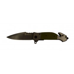 Ніж розкладний для риболовлі, полювання, Browning 365, зелений